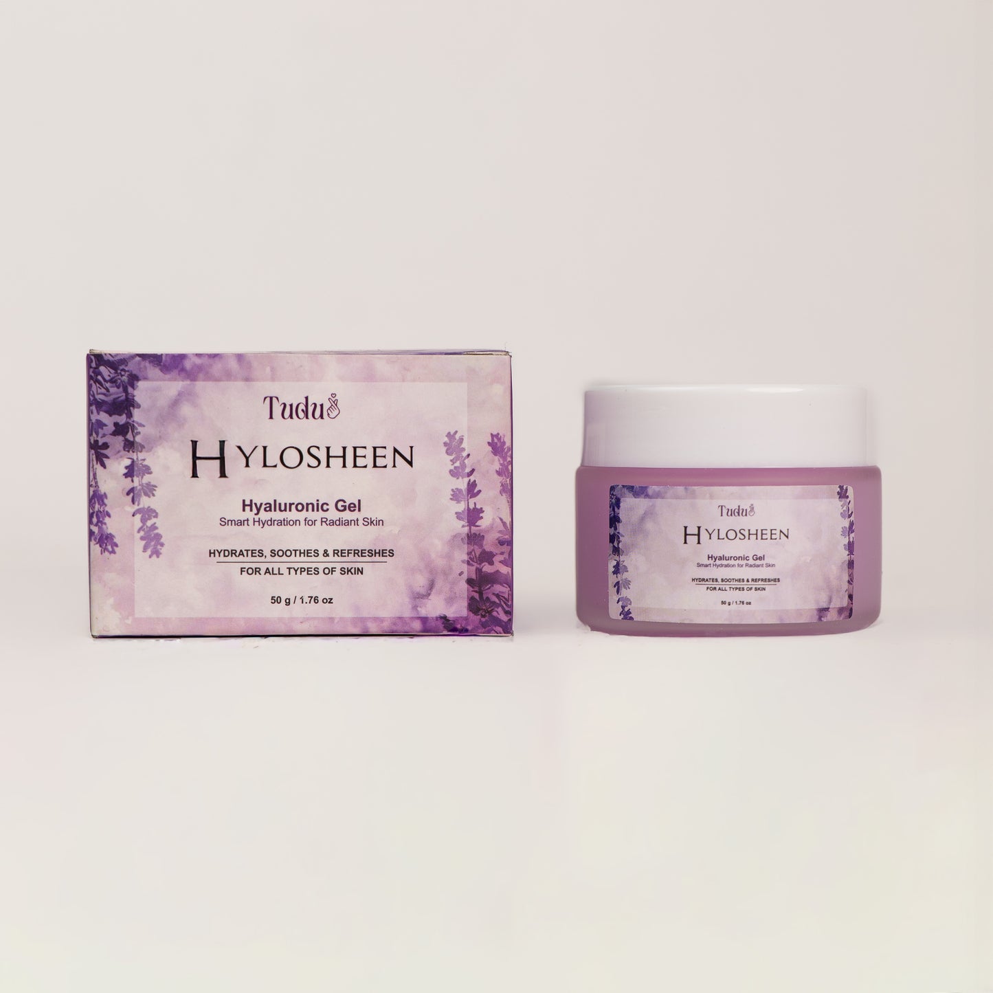 Tudu Hylosheen Hyaluronic Gel | 50g | Smart Hydration for Radiant Skin | All Skin Types